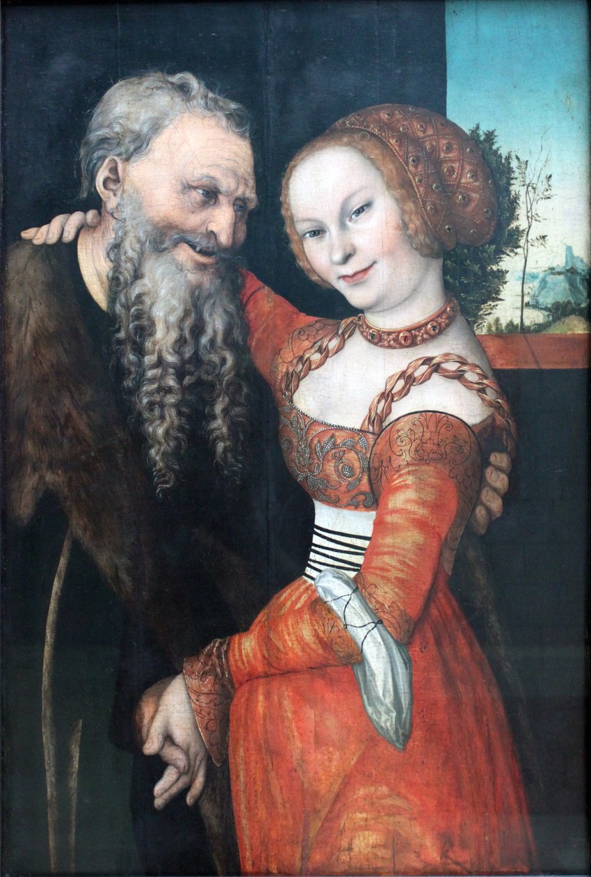 Et dårligt matchet par af Lucas Cranach the Elder