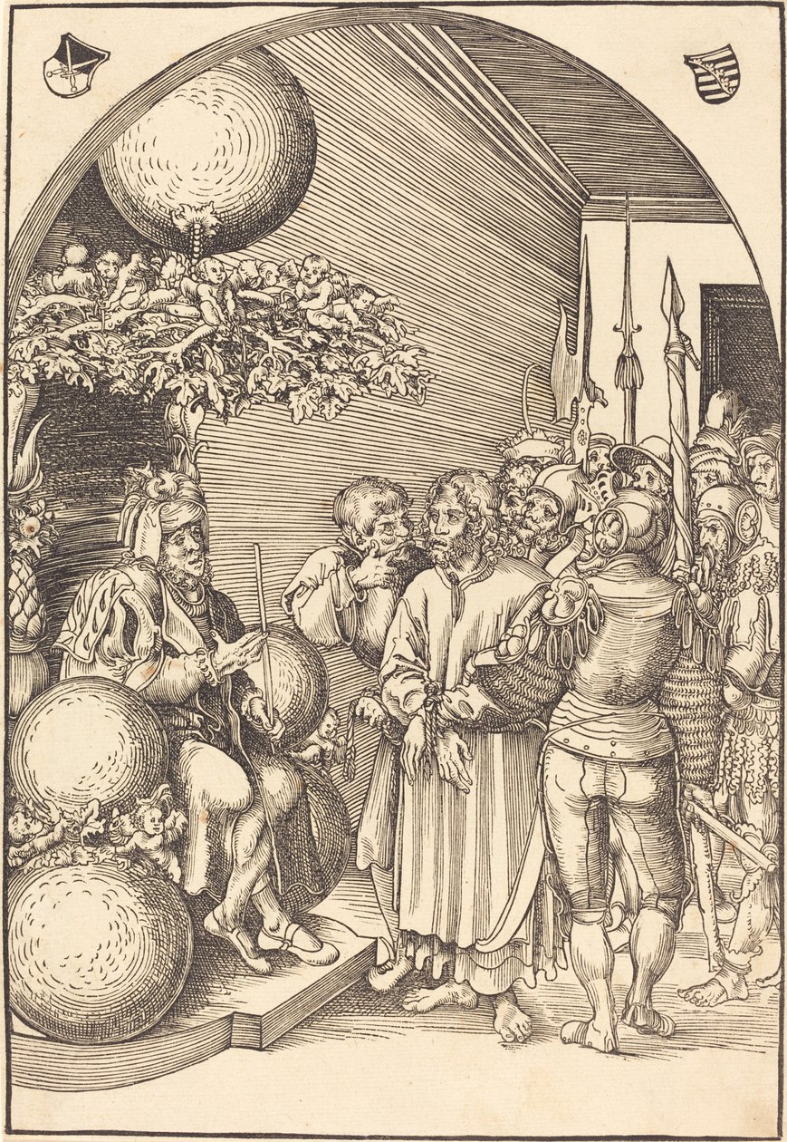 Kristus før Herodes af Lucas Cranach the Elder