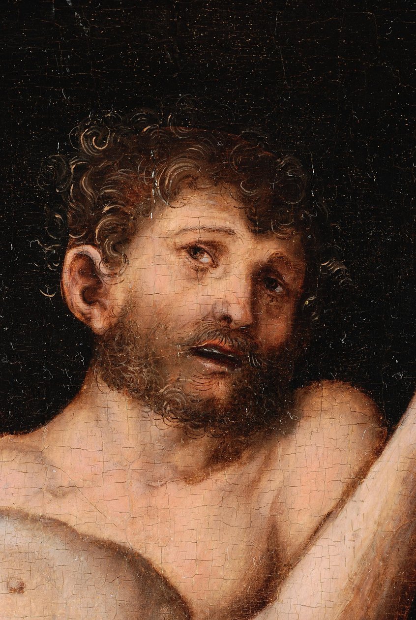 Herkules og Antaeus af Lucas Cranach the Elder