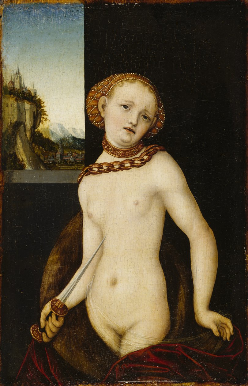 Lucretia af Lucas Cranach the Elder