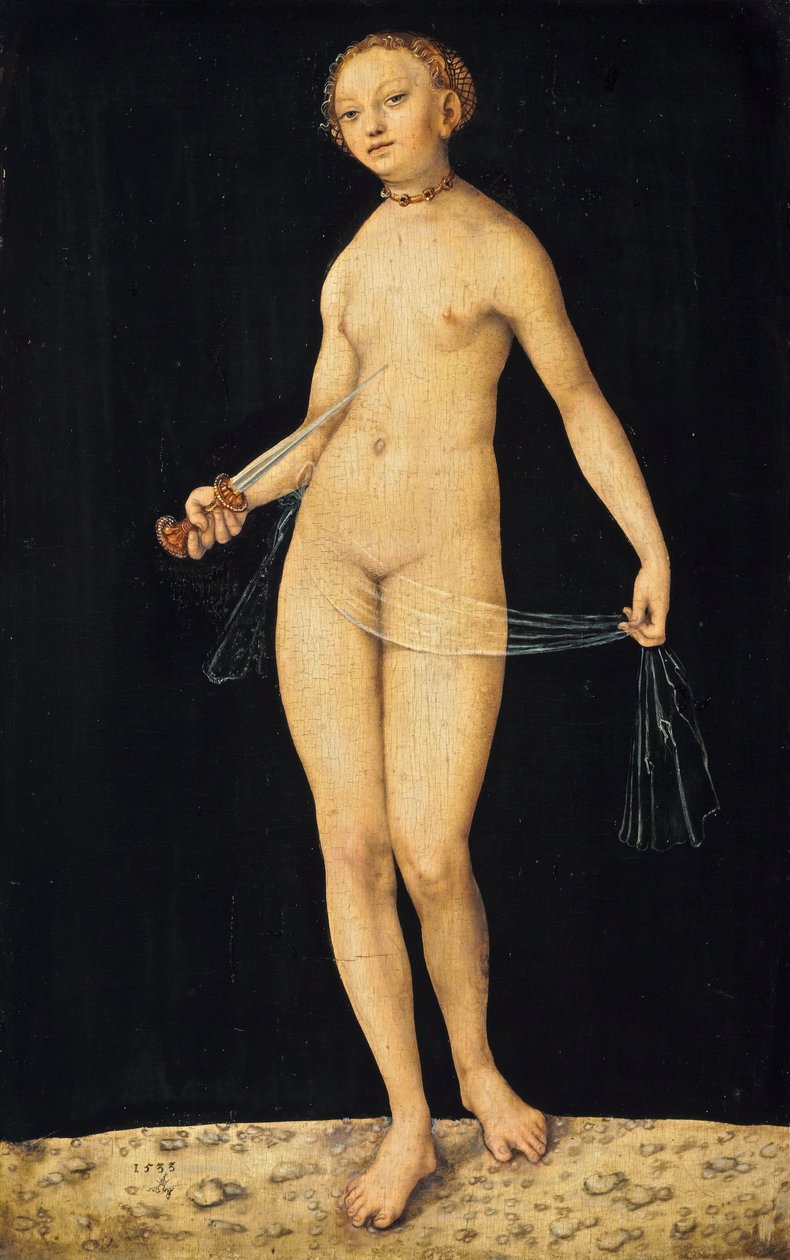 Lucretia af Lucas Cranach the Elder