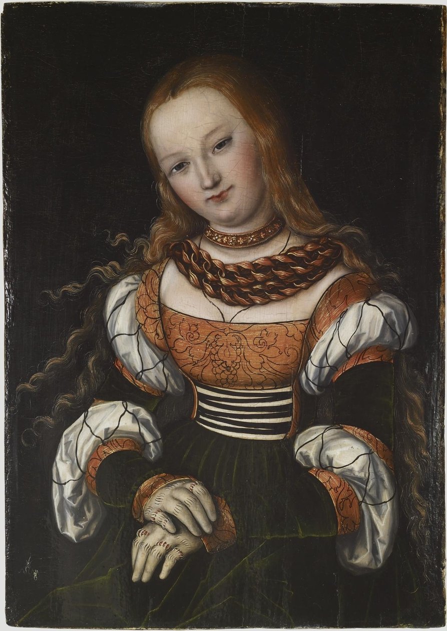 Maria Magdalene () af Lucas Cranach the Elder