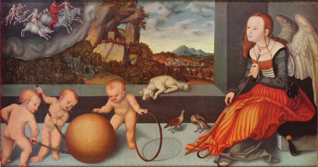 Melankoli af Lucas Cranach the Elder
