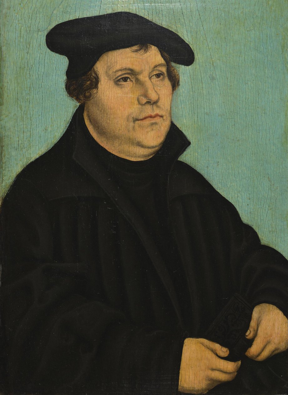 Portræt af Luther af Lucas Cranach the Elder