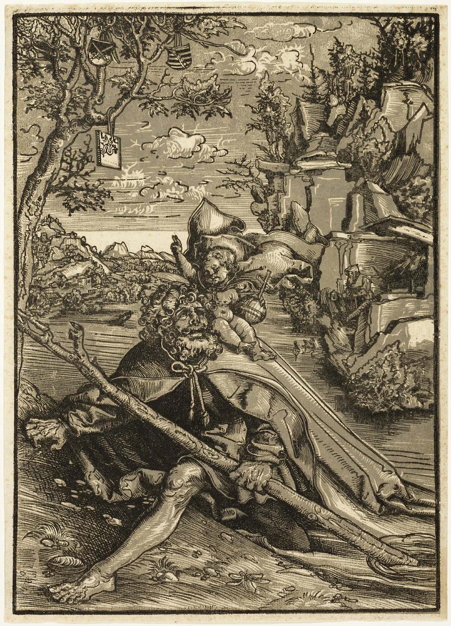 Sankt Kristoffer af Lucas Cranach the Elder