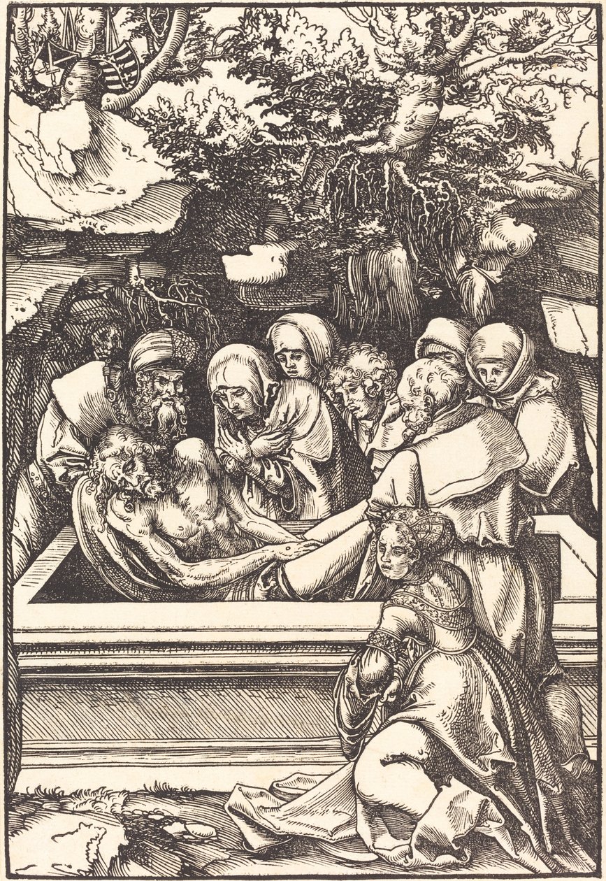 Begravelsen af Lucas Cranach the Elder