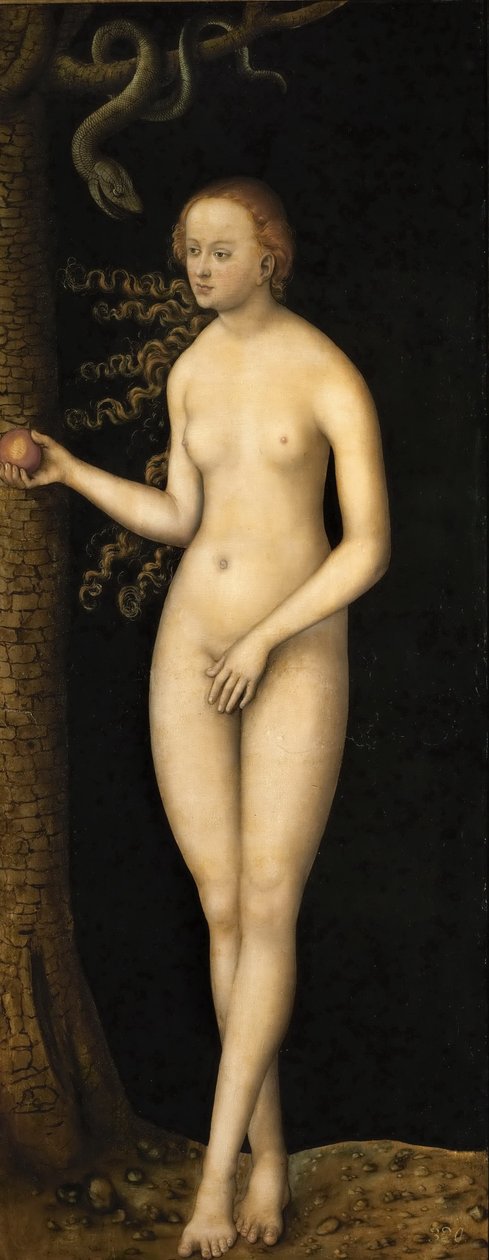 Menneskets fald af Lucas Cranach the Elder