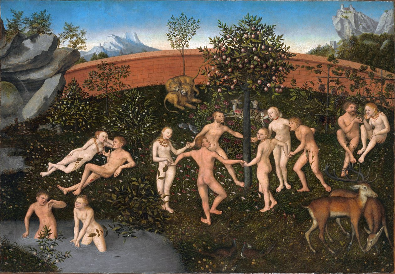 Den gyldne tidsalder af Lucas Cranach the Elder