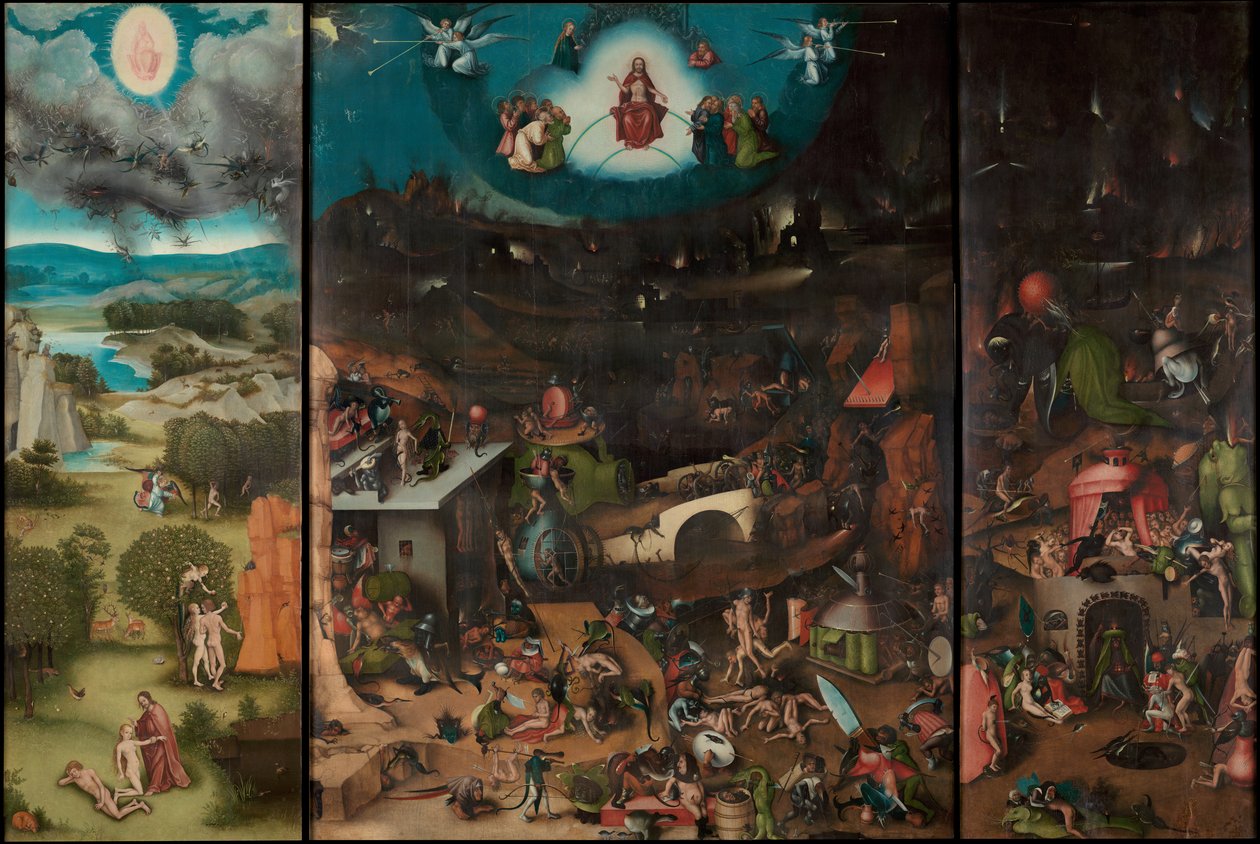 Den sidste dom, ca. 1524 af Lucas Cranach the Elder