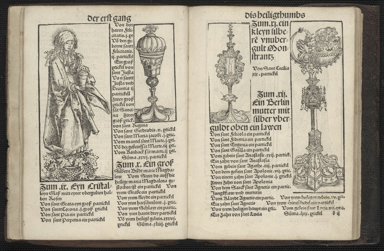 Wittenbergs relikviebog (Wittenberger Heiligthumsbuch) af Lucas Cranach the Elder