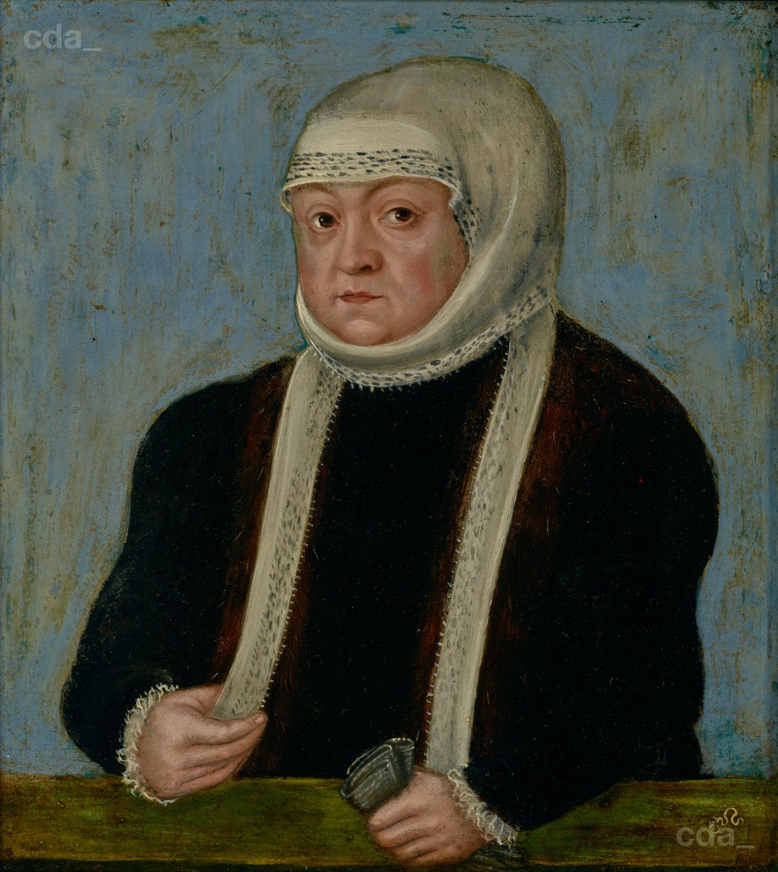 Bona Sforza af Lucas Cranach the Younger