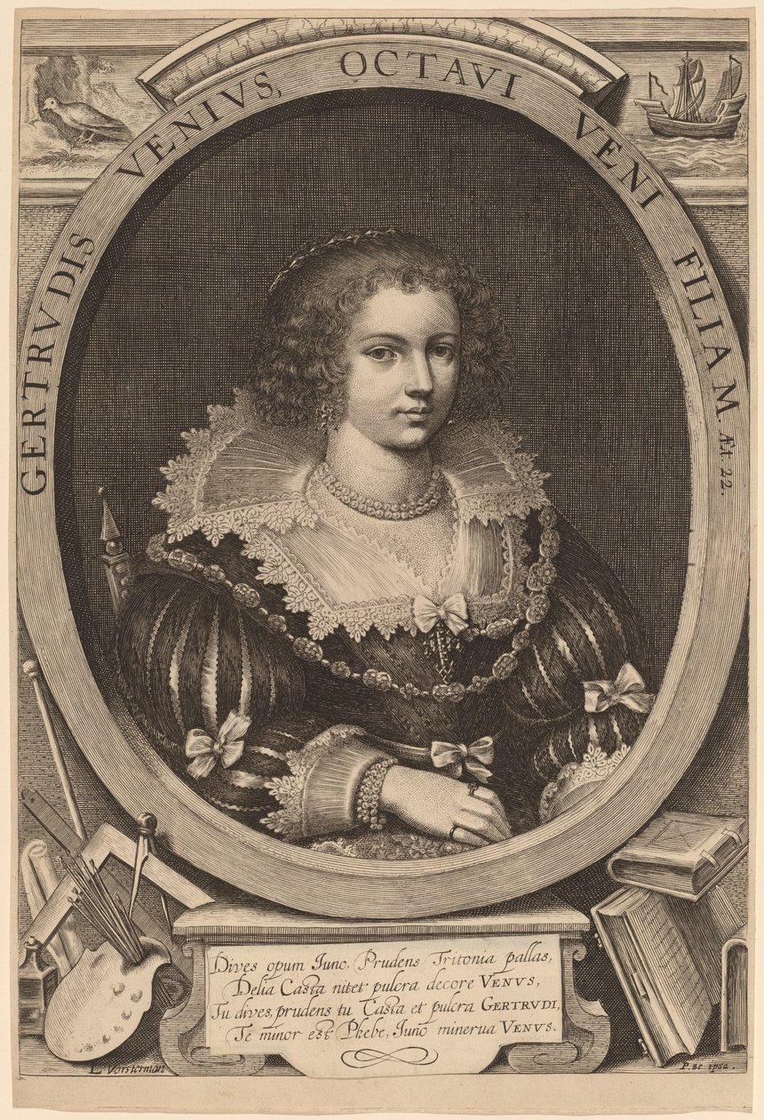 Gertrude van Veen af Lucas Emil Vorsterman