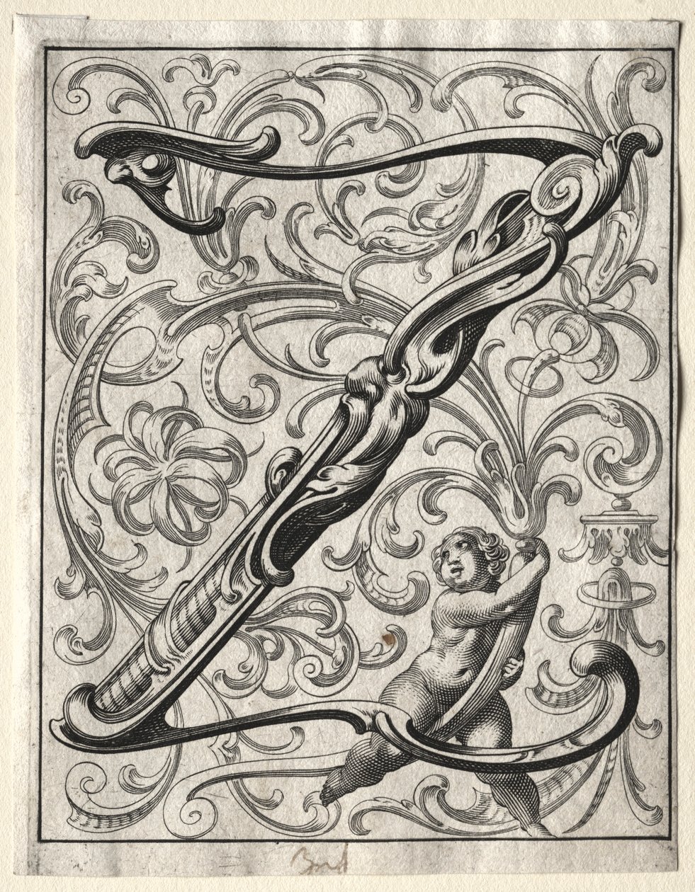Ny ABC-hæfte: Z, 1627. af Lucas Kilian