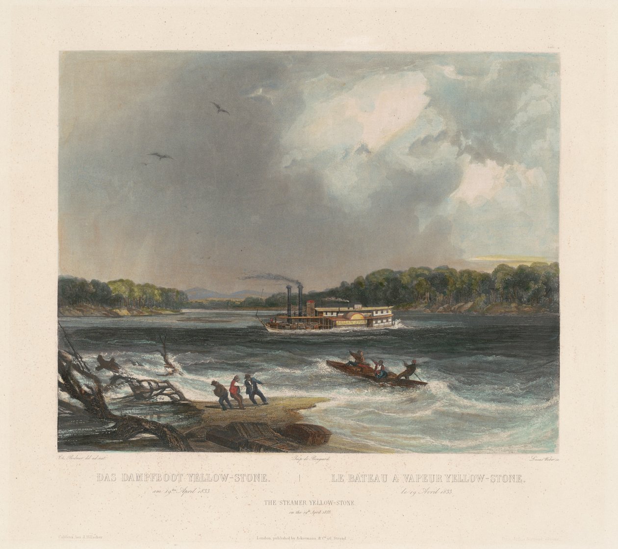 Damperen Gulsten af Lucas Weber after Karl Bodmer