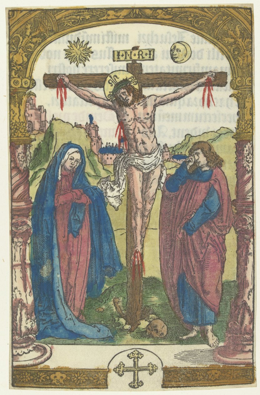 Kristus på korset af Lucas van Leyden (attributed to)