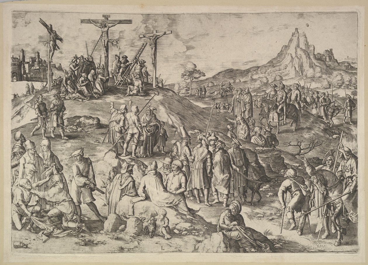 Golgata Golgata, 1517. af Lucas van Leyden