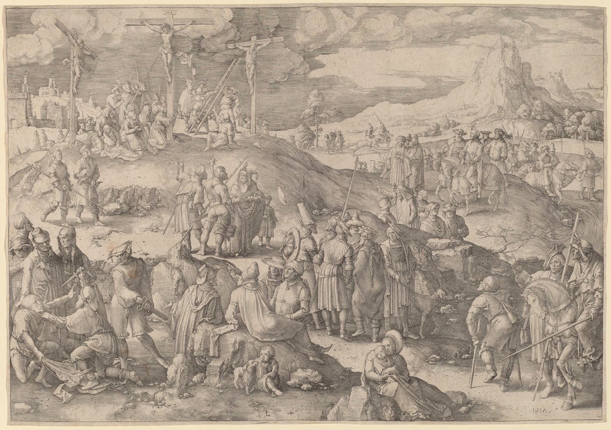 Golgata af Lucas van Leyden