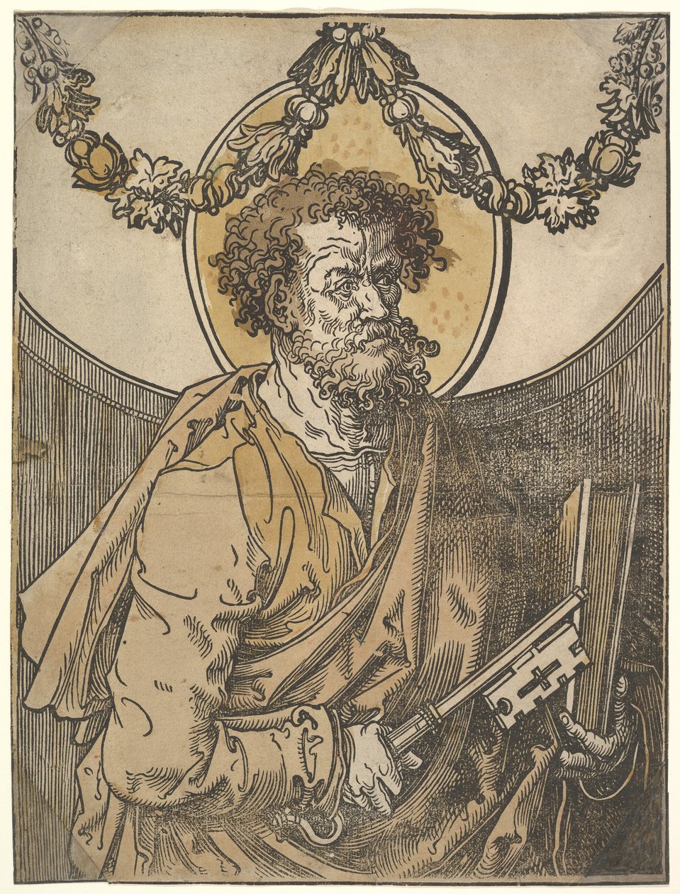 Sankt Peter, 1515. af Lucas van Leyden