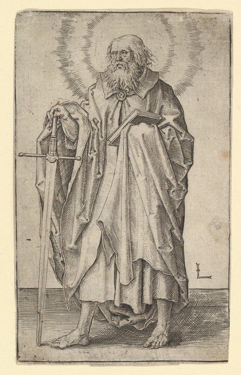 St. Paul, ca. 1510. af Lucas van Leyden
