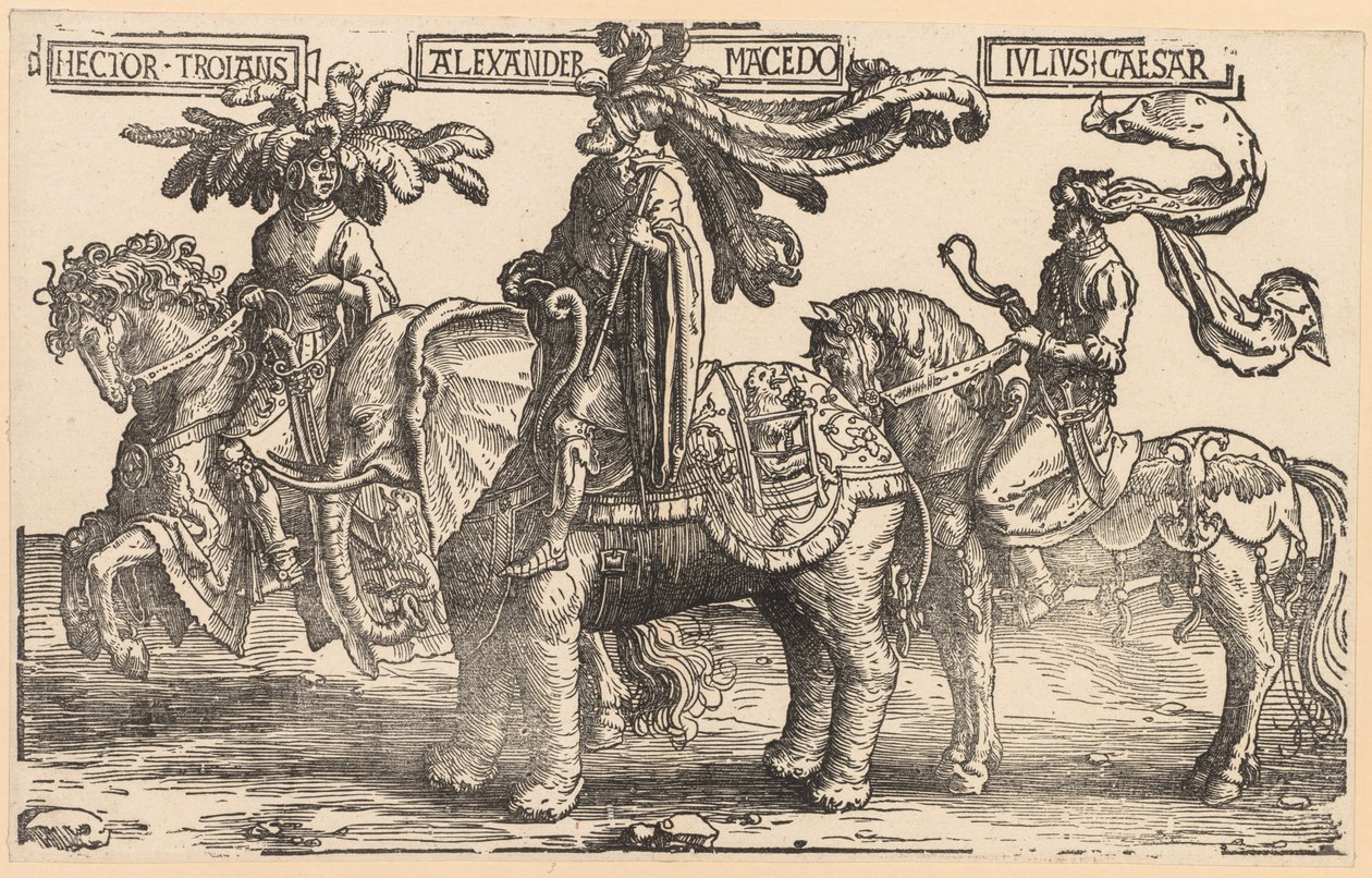 De ni helte af Lucas van Leyden