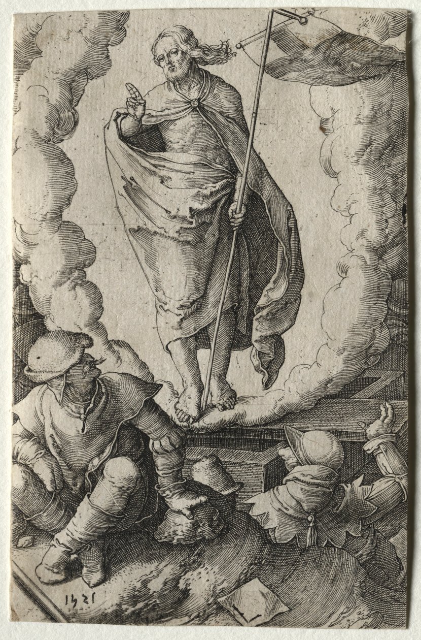 The Passion: The Resurrection, 1521. af Lucas van Leyden