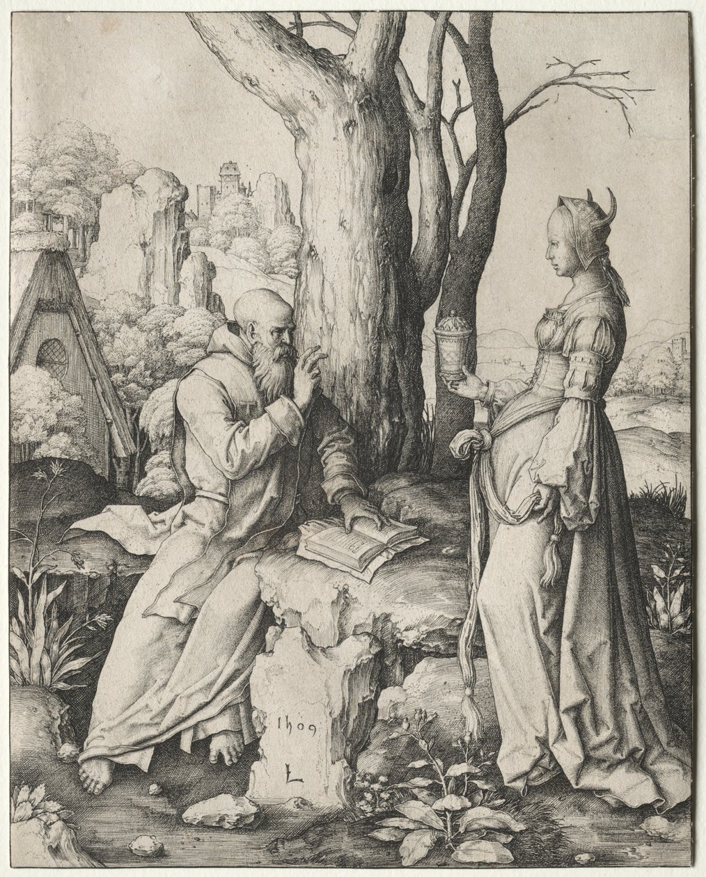 Sankt Anthonys fristelse af Lucas van Leyden