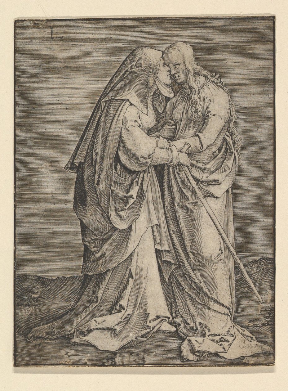 Visitationen, ca. 1516. af Lucas van Leyden