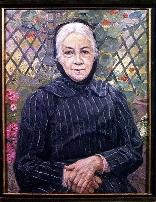 Portræt af tante, 1922 af Lucie Ranvier Chartier