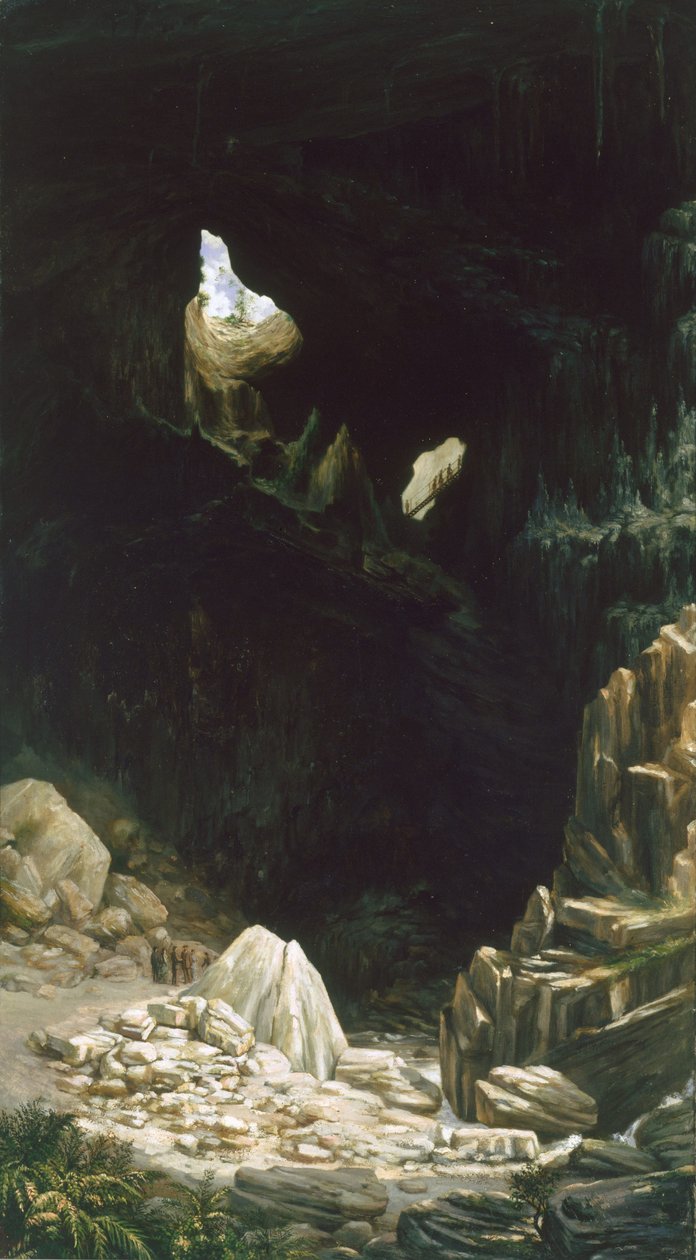 Devils Coach-house, Fish River Caves af Lucien Henry