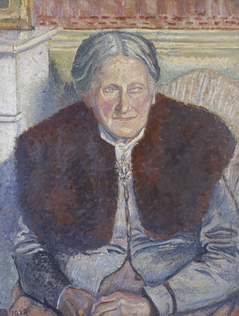 Fru Camille Pissarro, 1923 af Lucien Pissarro