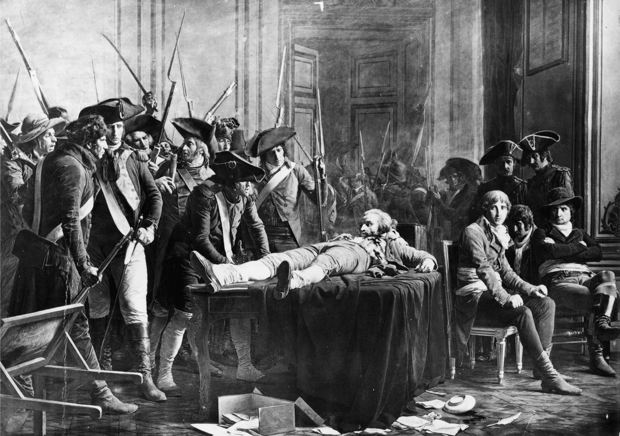 Mélingue Le 10 Thermidor af Etienne Lucien Melingue