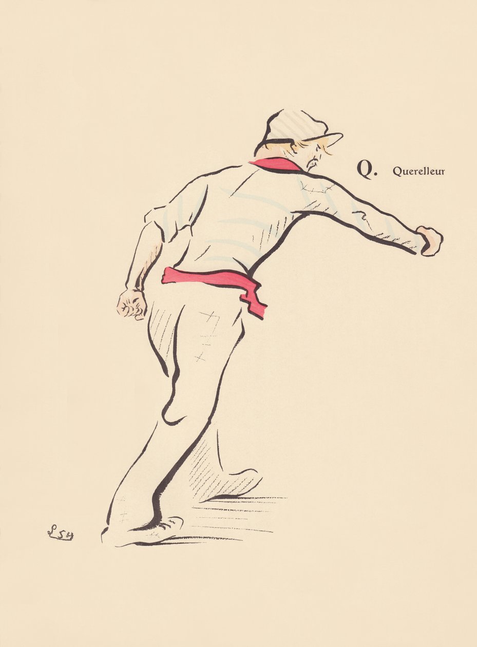 Q. Stridsmand af Lucien L. (active 1904) Henreaux