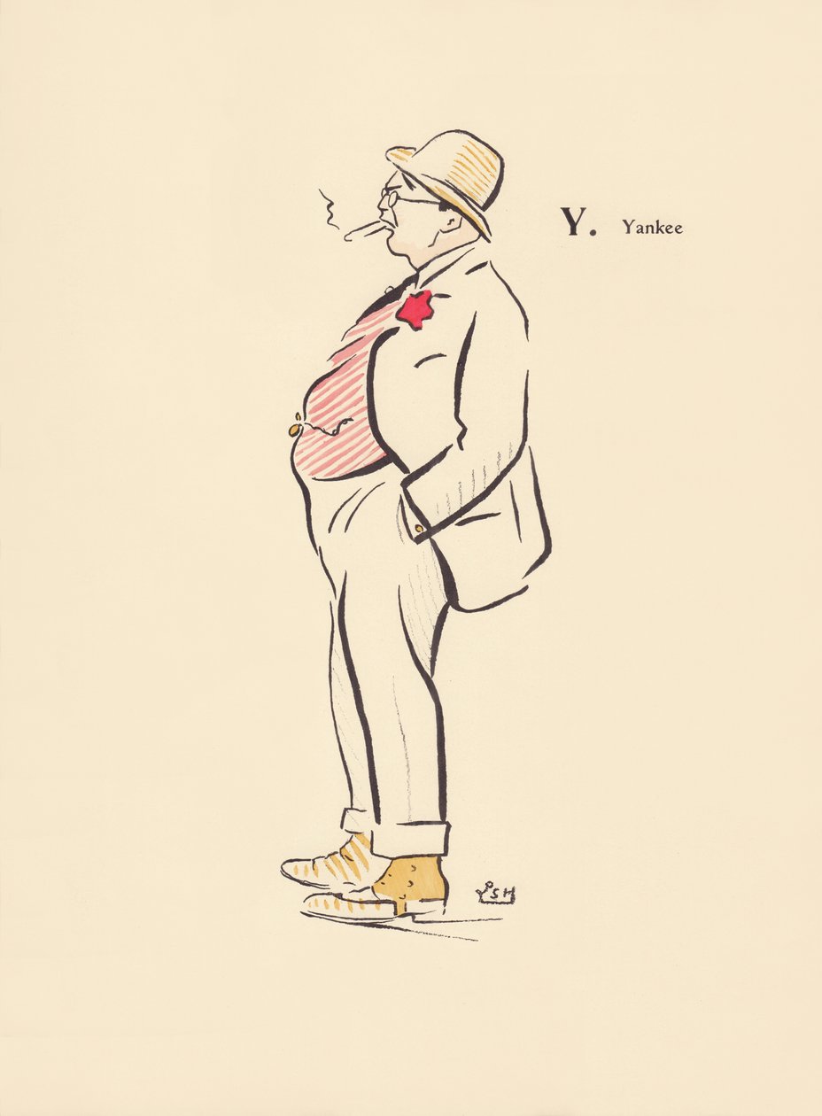 Y. YYankee af Lucien L. (active 1904) Henreaux