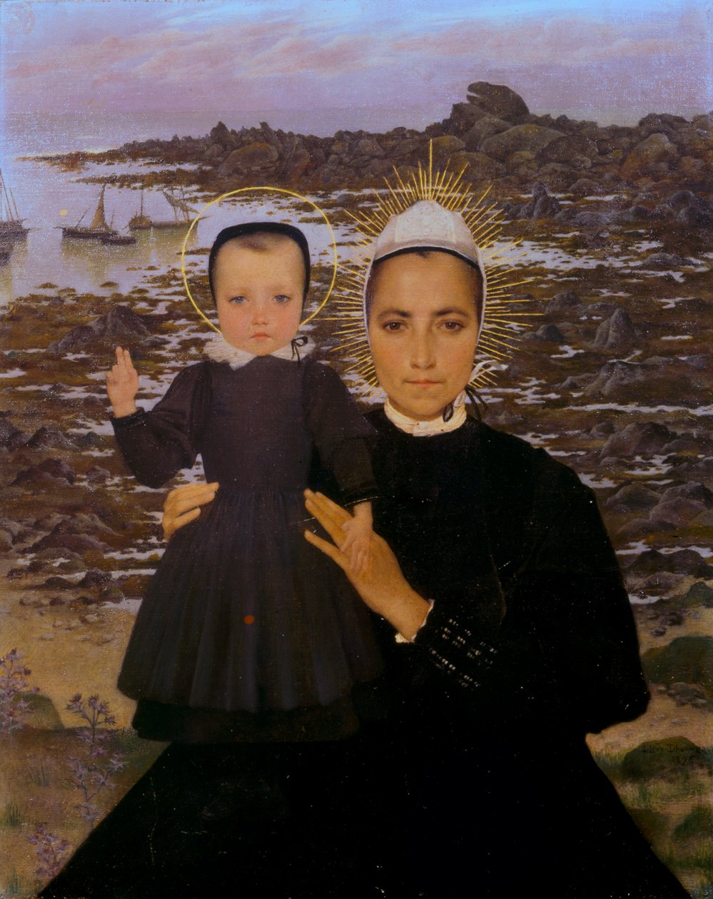 Vor Frue af Penmarch af Lucien Levy Dhurmer