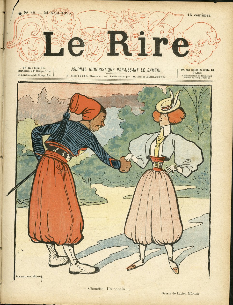 Cover af "Le Rire" af Lucien Metivet