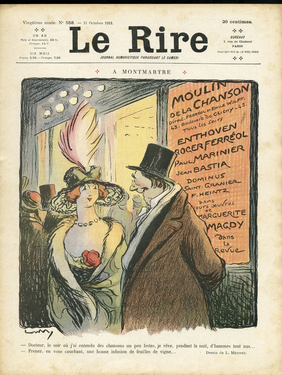 Cover af Le Rire af Lucien Metivet