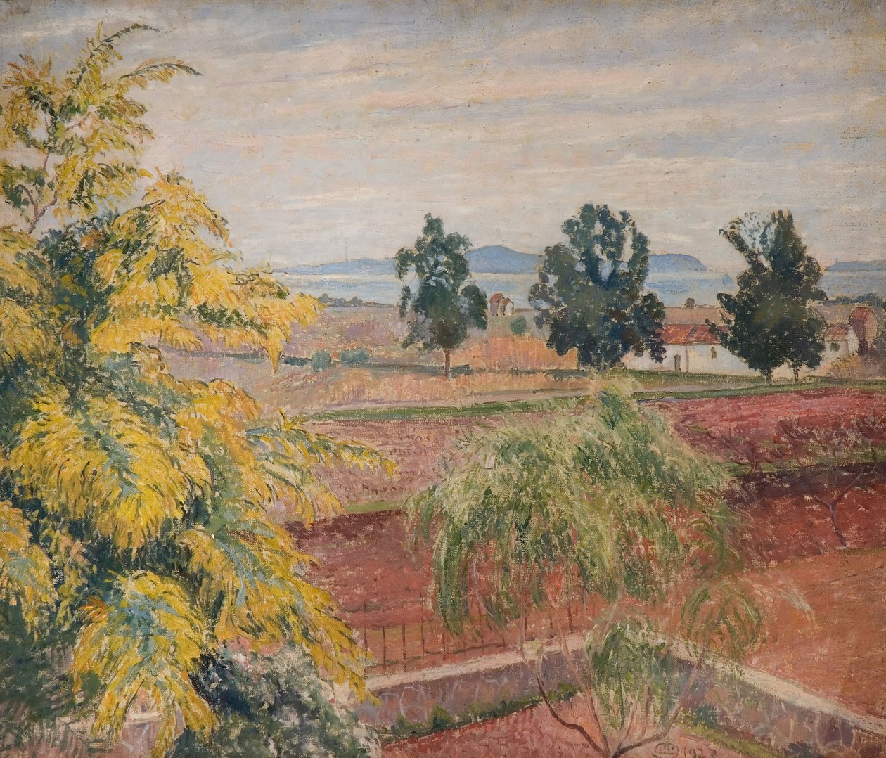 Mimosa Lavendau, 1923. af Lucien Pissarro