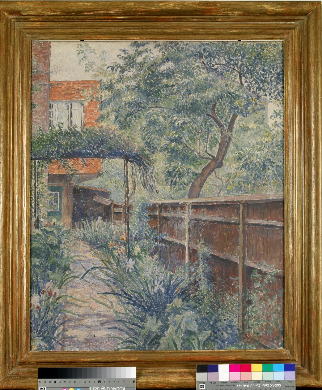 Min studiehave af Lucien Pissarro