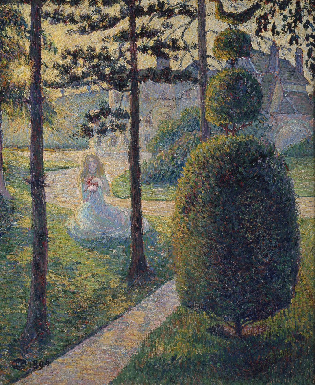 Feen, 1894 af Lucien Pissarro