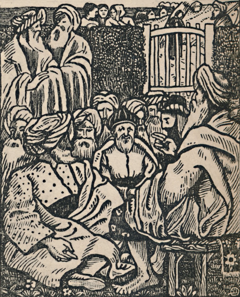 De ældres møde, 1919 af Lucien Pissarro