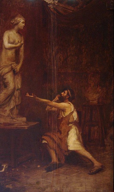 Pygmalion og Galatean Portugues: Pigmaleao og Galateian af Lucilio de Albuquerque