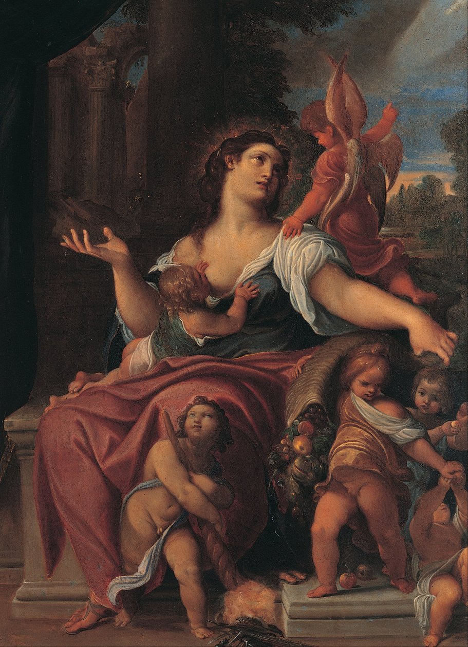 Allegory of Providence af Ludovico Carracci