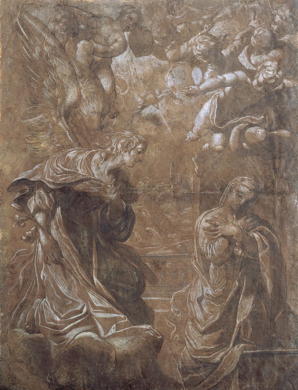 Meddelelse af Ludovico Carracci