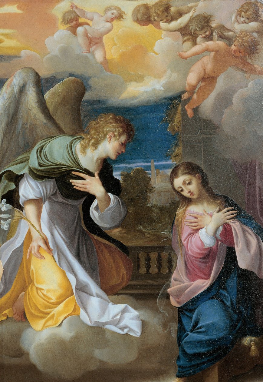 Meddelelse af Ludovico Carracci