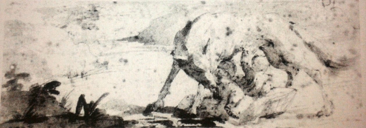 Romulus og Remus ammet af hun-ulv af Ludovico Carracci
