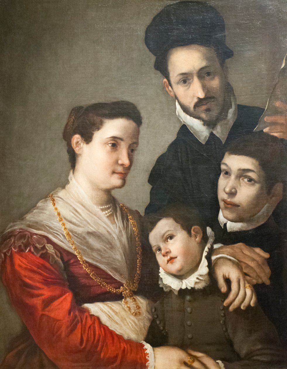 Familien Tacconi af Ludovico Carracci
