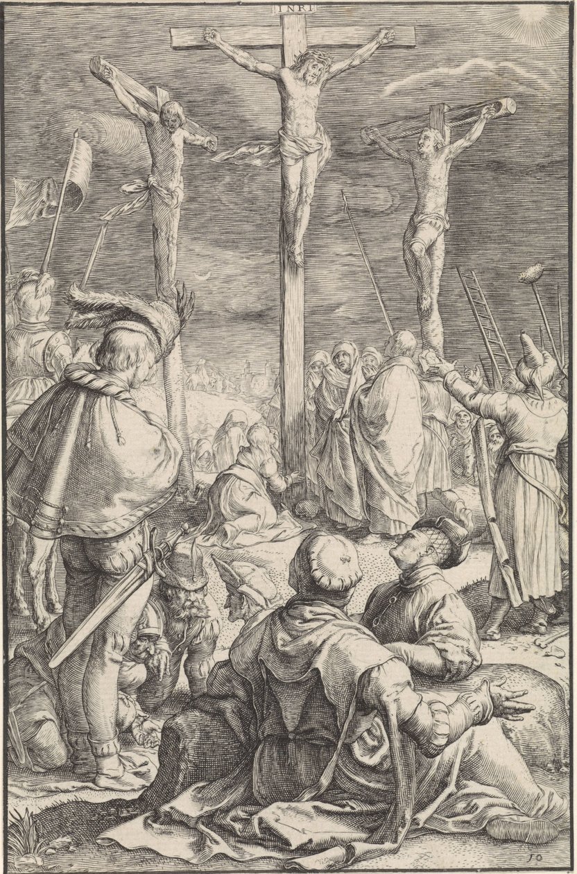 Korsfæstelse The Passion (serietitel) af Ludovicus Siceram