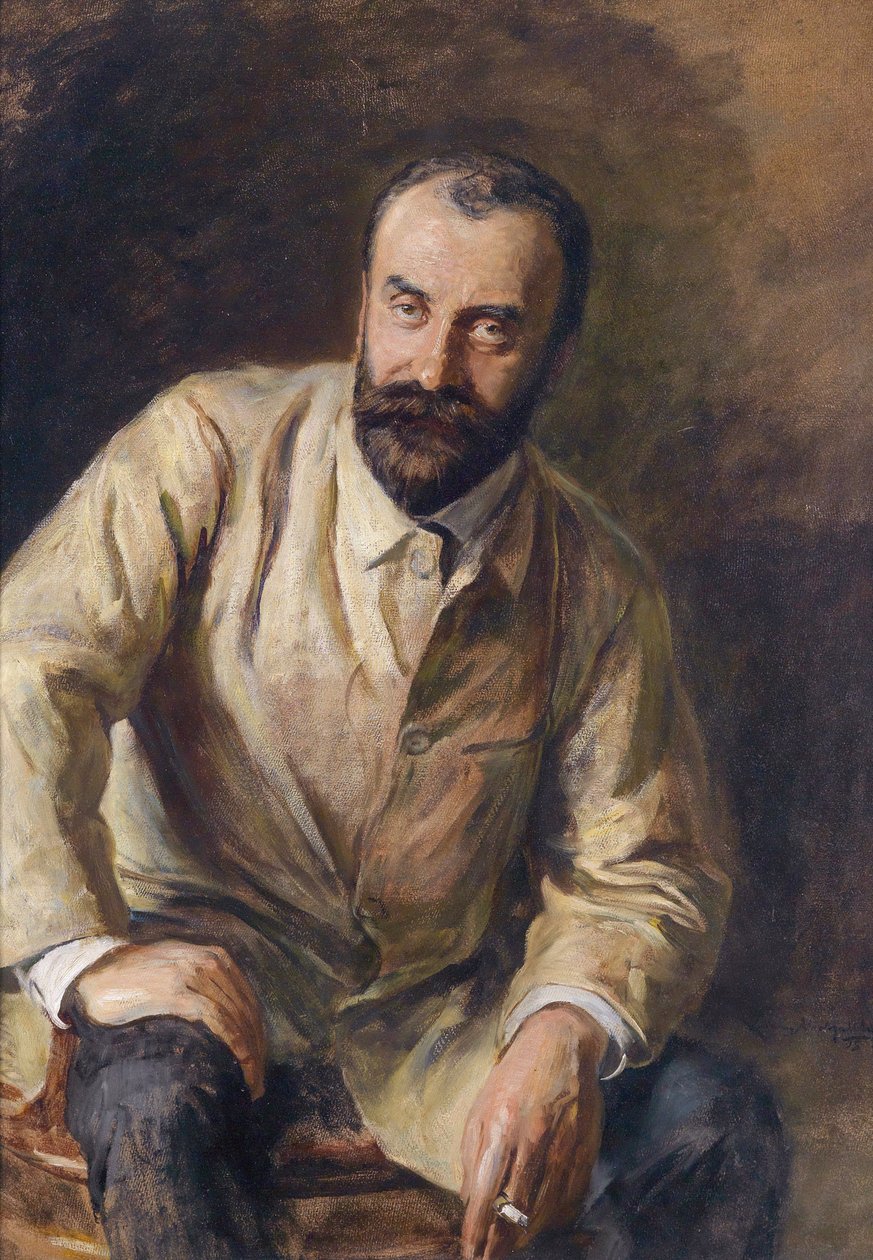 Carl Moll af Ludwig Michalek