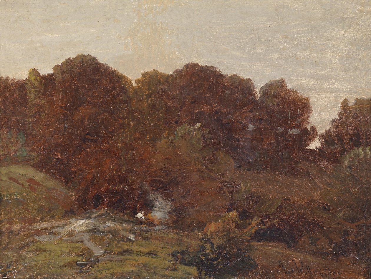 Efterårets landskab af Ludwig Willroider