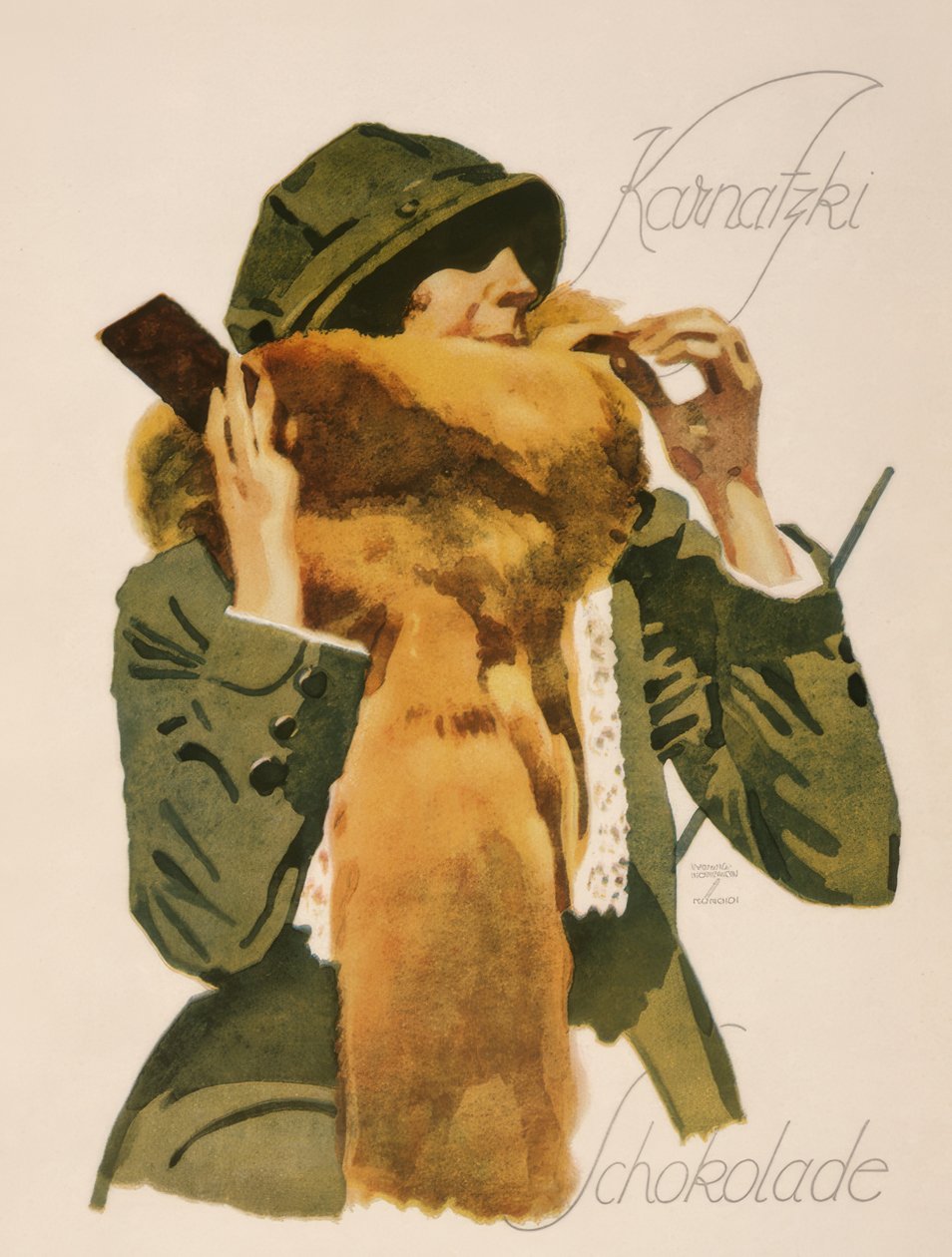 Karnatzki / chokolade af Ludwig Hohlwein